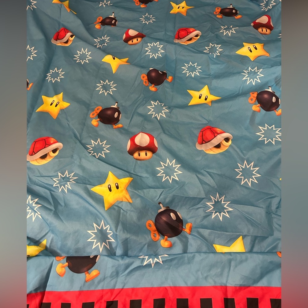 Original Nintendo Bedsheet fitted + top sheet